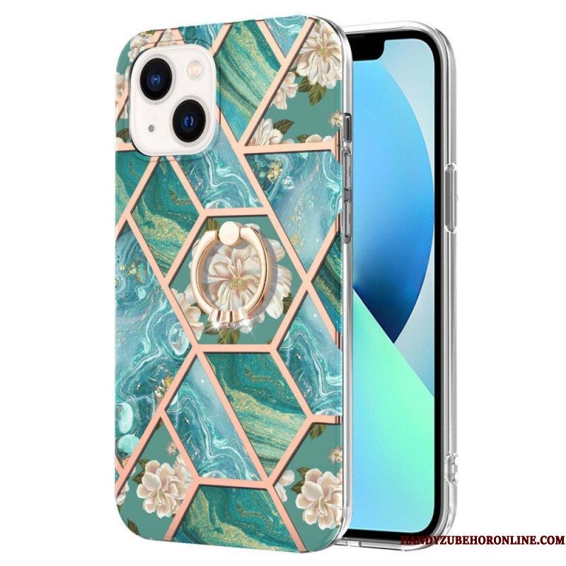 Telefoonhoesje voor iPhone 15 Plus Bloemenringhouder