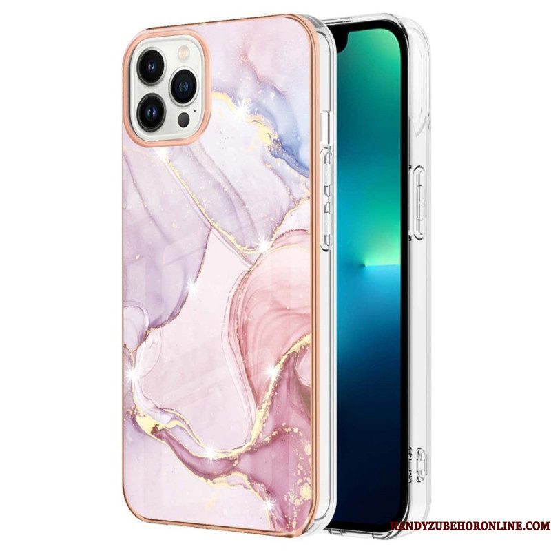 Telefoonhoesje voor iPhone 15 Pro Marmer