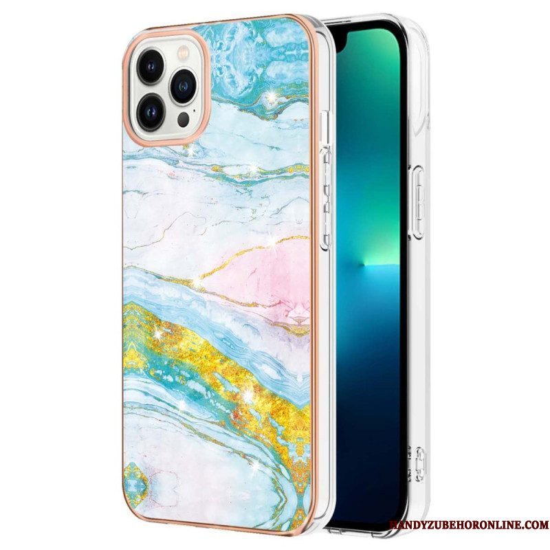 Telefoonhoesje voor iPhone 15 Pro Marmer