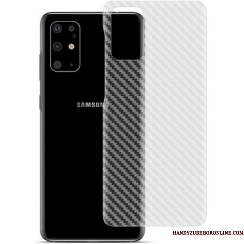 Achterfolie Voor Samsung Galaxy S20 Plus / S20 Plus 5G Carbon Style Imak