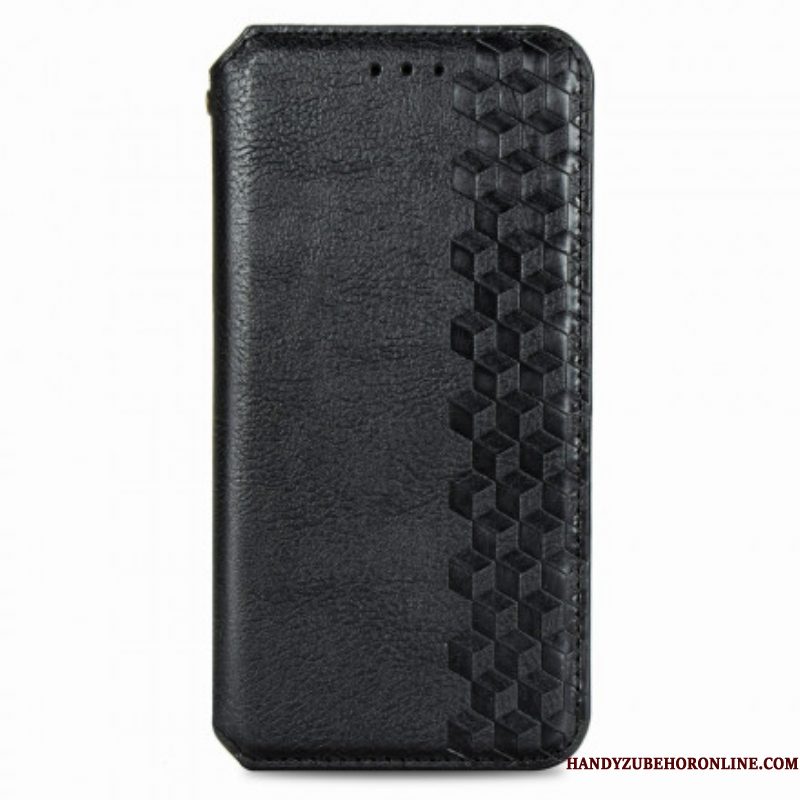 Bescherming Hoesje voor Samsung Galaxy A51 5G Folio-hoesje Leereffect Diamanttextuur