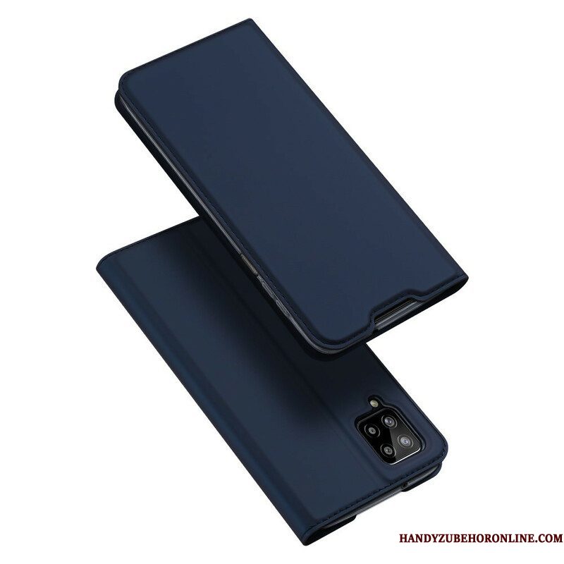 Bescherming Hoesje voor Samsung Galaxy M12 / A12 Folio-hoesje Skinpro Dux Ducis