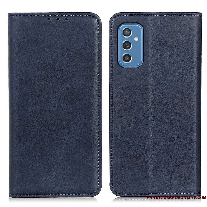 Bescherming Hoesje voor Samsung Galaxy M52 5G Folio-hoesje Elegant Leer