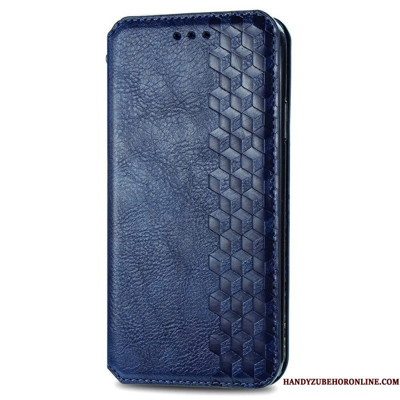 Bescherming Hoesje voor Samsung Galaxy M53 5G Folio-hoesje Patroon Met Leereffect