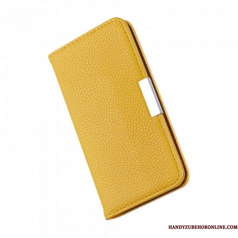 Bescherming Hoesje voor Samsung Galaxy S21 Plus 5G Folio-hoesje Imitatieleer Litchi Ultra Chic