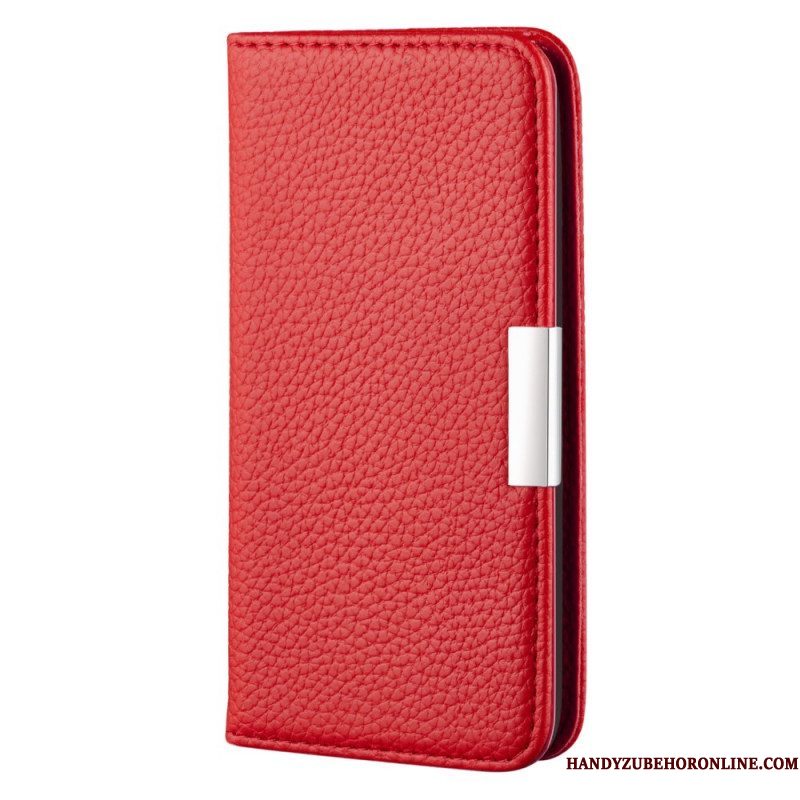 Bescherming Hoesje voor Samsung Galaxy S22 Plus 5G Folio-hoesje Imitatieleer Litchi Ultra Chic