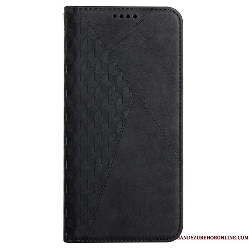 Bescherming Hoesje voor Samsung Galaxy S22 Plus 5G Folio-hoesje Leerstijl Met Diamanttextuur