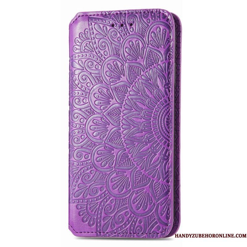 Bescherming Hoesje voor Samsung Galaxy S22 Ultra 5G Folio-hoesje Mandala