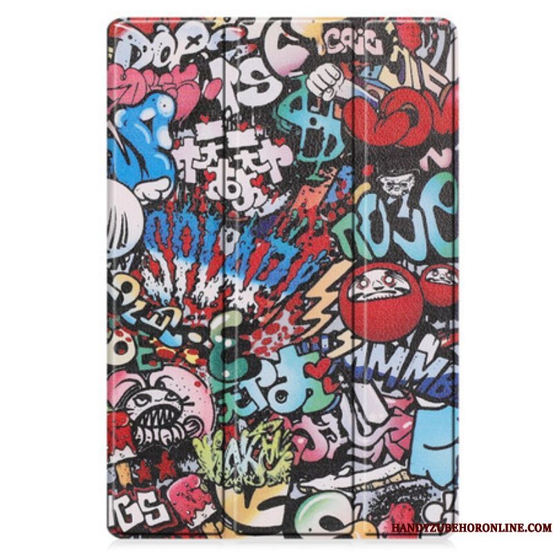 Bescherming Hoesje voor Samsung Galaxy Tab S8 Plus / Tab S7 Plus Verbeterde Graffiti