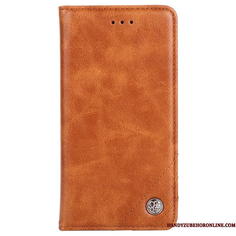 Bescherming Hoesje voor Sony Xperia 1 IV Folio-hoesje Decoratieve Klinknagels