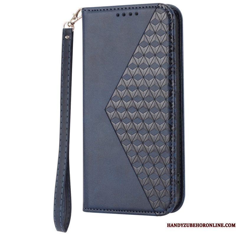 Bescherming Hoesje voor Xiaomi 13 Folio-hoesje Stijl Leer 3d-patroon