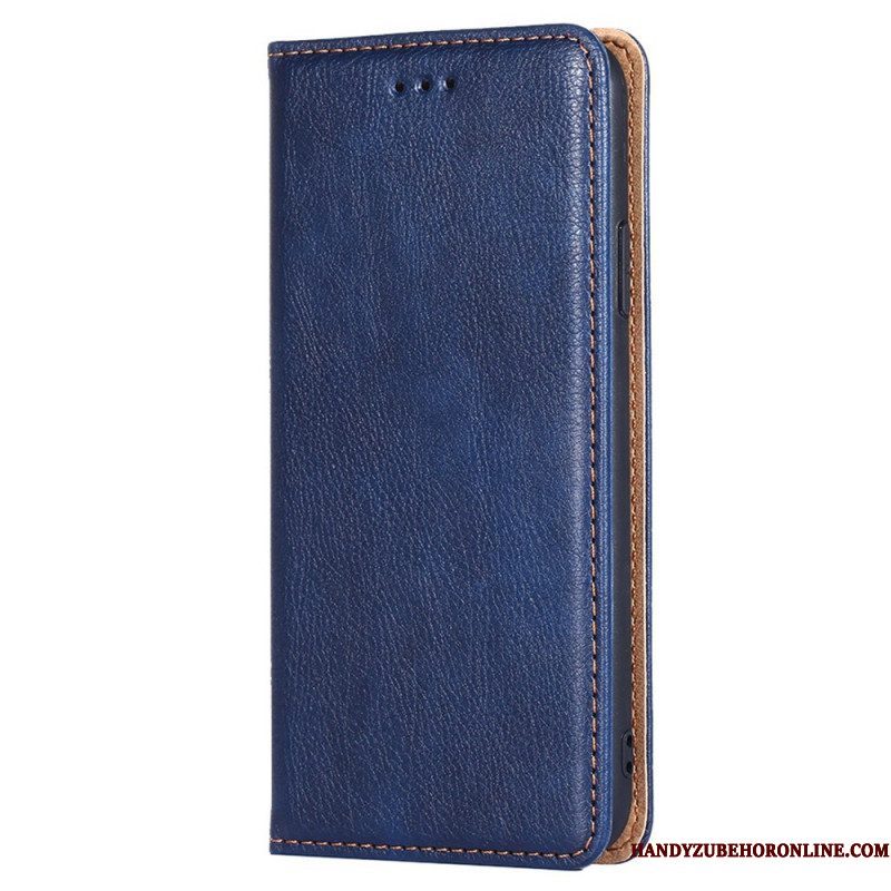 Bescherming Hoesje voor Xiaomi Redmi Note 11 / 11S Folio-hoesje Vintage Lederen Stijl