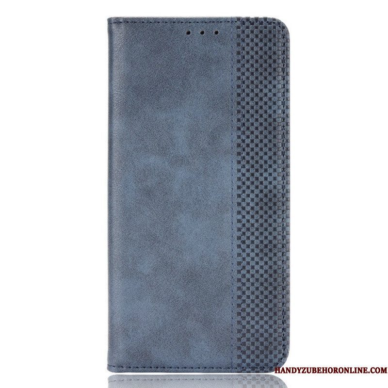 Bescherming Hoesje voor Xiaomi Redmi Note 11 Pro / 11 Pro 5G Folio-hoesje Gestileerd Vintage Leereffect