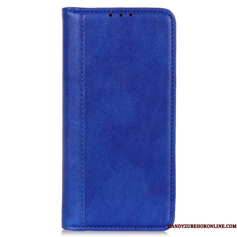 Bescherming Hoesje voor Xiaomi Redmi Note 12 4G Folio-hoesje Vintage Gespleten Leer