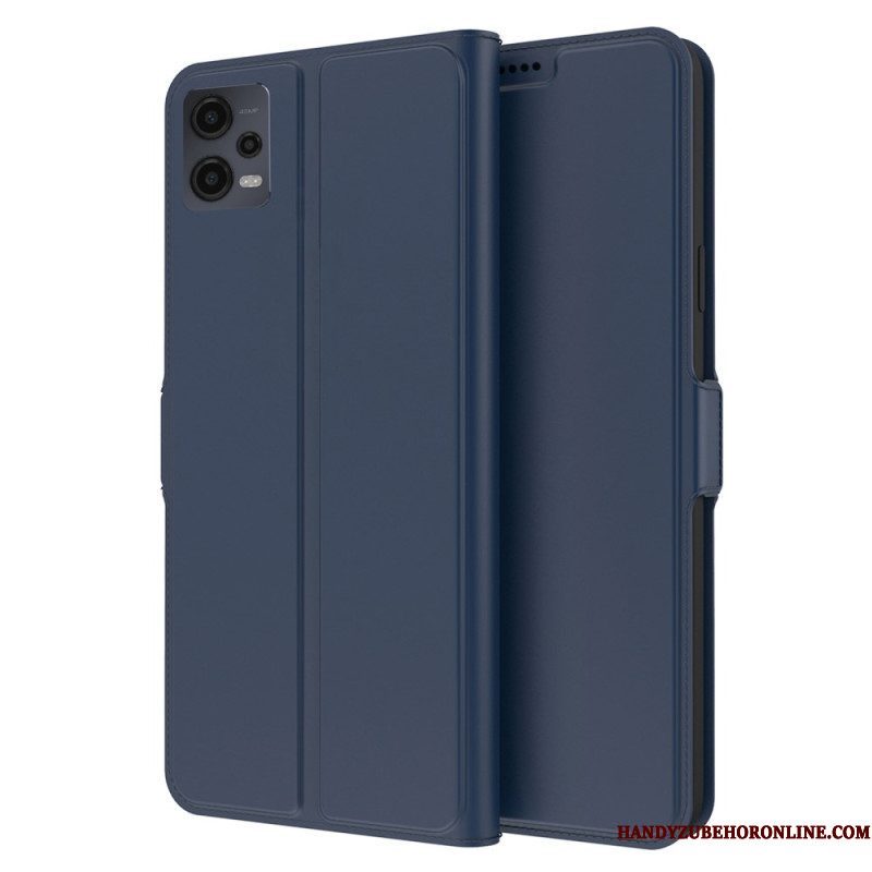 Bescherming Hoesje voor Xiaomi Redmi Note 12 5G Folio-hoesje Leren Styling