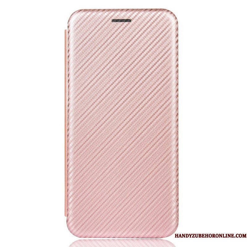 Bescherming Hoesje voor iPhone 13 Pro Max Folio-hoesje Koolstofvezel