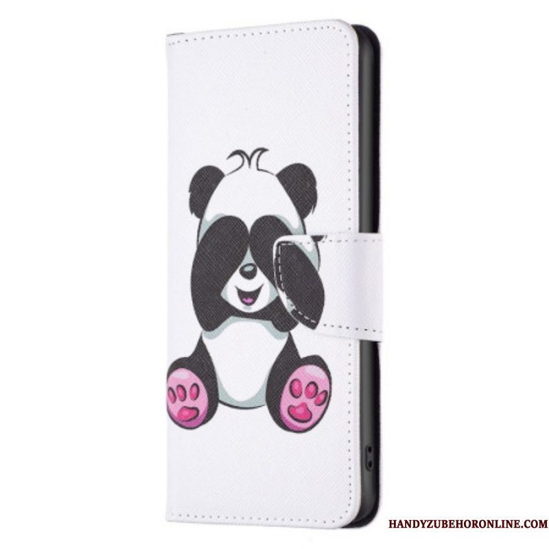 Flip Case voor Samsung Galaxy A14 / A14 5G Panda