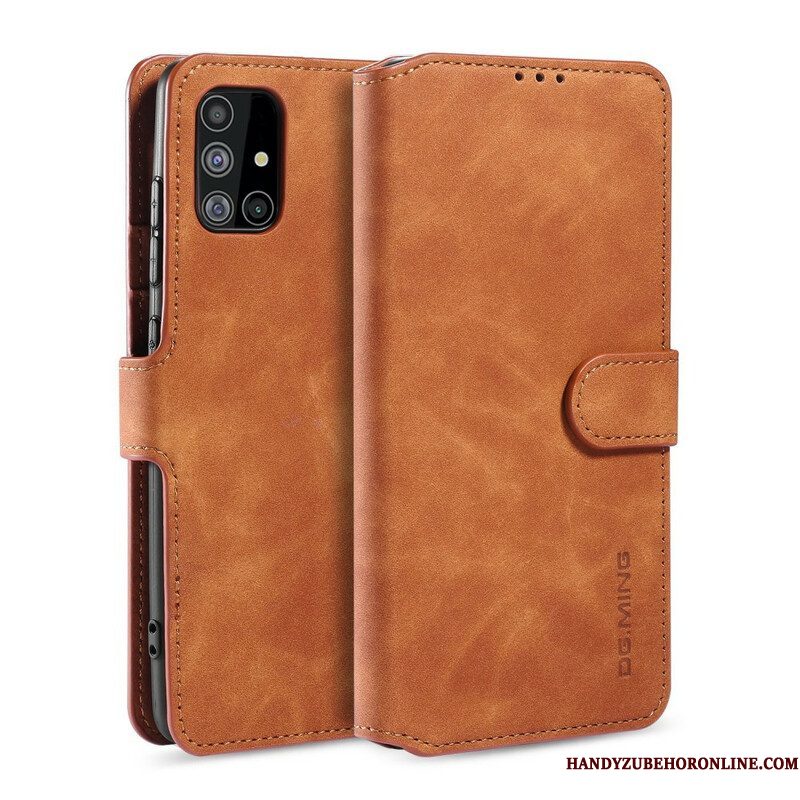 Flip Case voor Samsung Galaxy A51 5G Dg.ming Retro