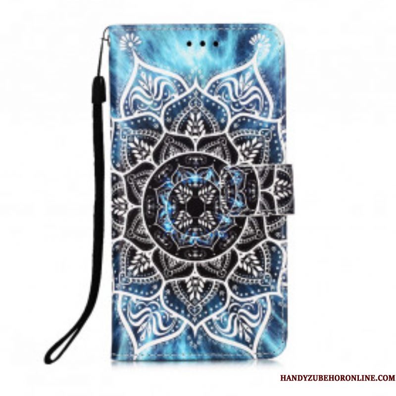 Flip Case voor Samsung Galaxy M12 / A12 Mandala In De Lucht