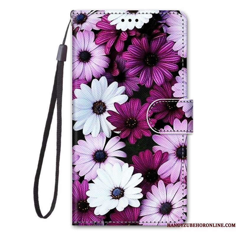 Flip Case voor Samsung Galaxy M23 5G Bloemen Wonder