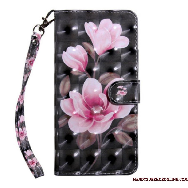 Flip Case voor Samsung Galaxy S21 5G Bloesem Bloemen