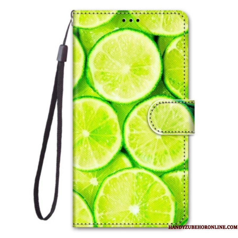 Flip Case voor Sony Xperia 1 IV Limoenen