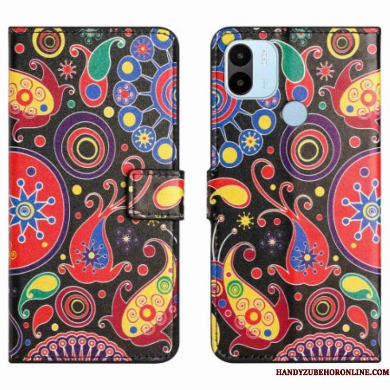 Flip Case voor Xiaomi Redmi A1 Galaxy Patroon