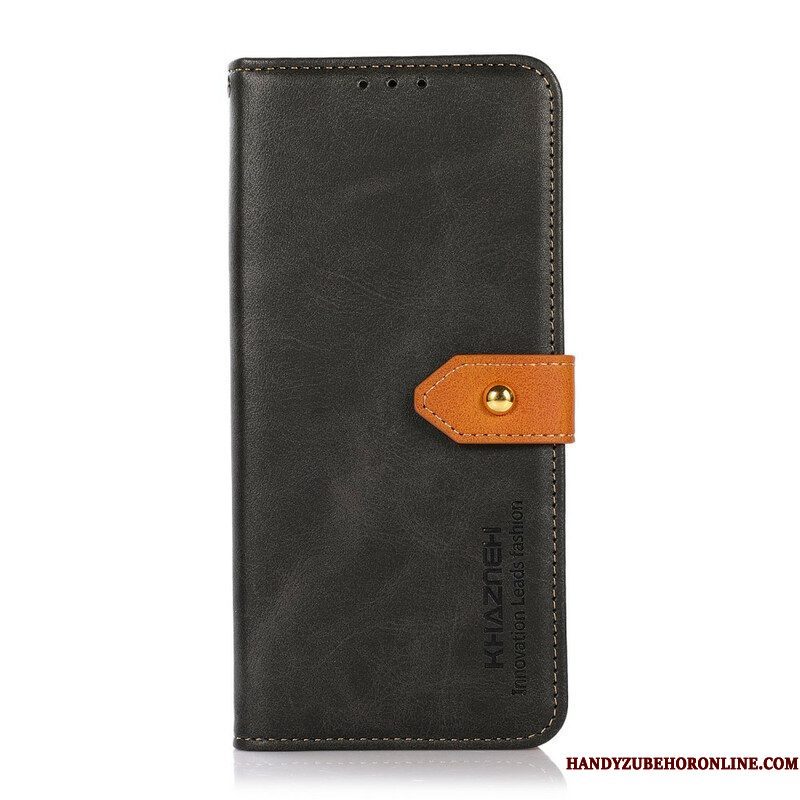 Flip Case voor Xiaomi Redmi Note 10 5G Met Khazneh-riem