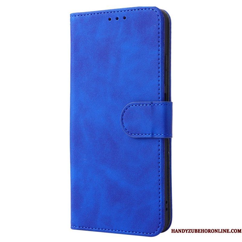 Flip Case voor Xiaomi Redmi Note 11 / 11S Skin-touch Met Sleutelkoord