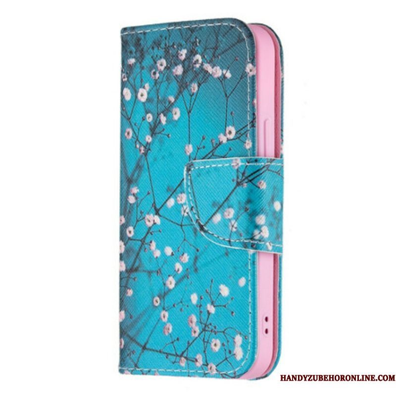 Flip Case voor iPhone 13 Mini Bloeiende Tak