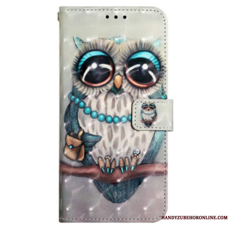 Folio-hoesje voor Samsung Galaxy A13 Met Ketting Bicolor Binfen-kleur