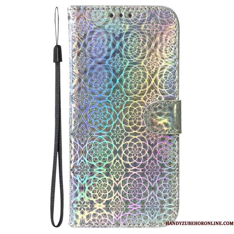 Folio-hoesje voor Samsung Galaxy A14 / A14 5G Disco-stijl