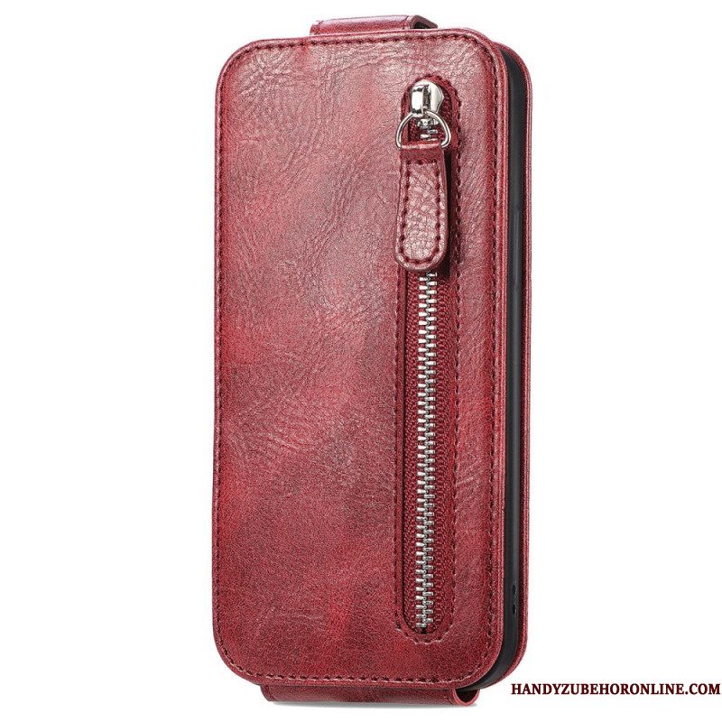 Folio-hoesje voor Samsung Galaxy A14 / A14 5G Portemonnee Leren Flip Case Lychee-stijl Rfid Khazneh
