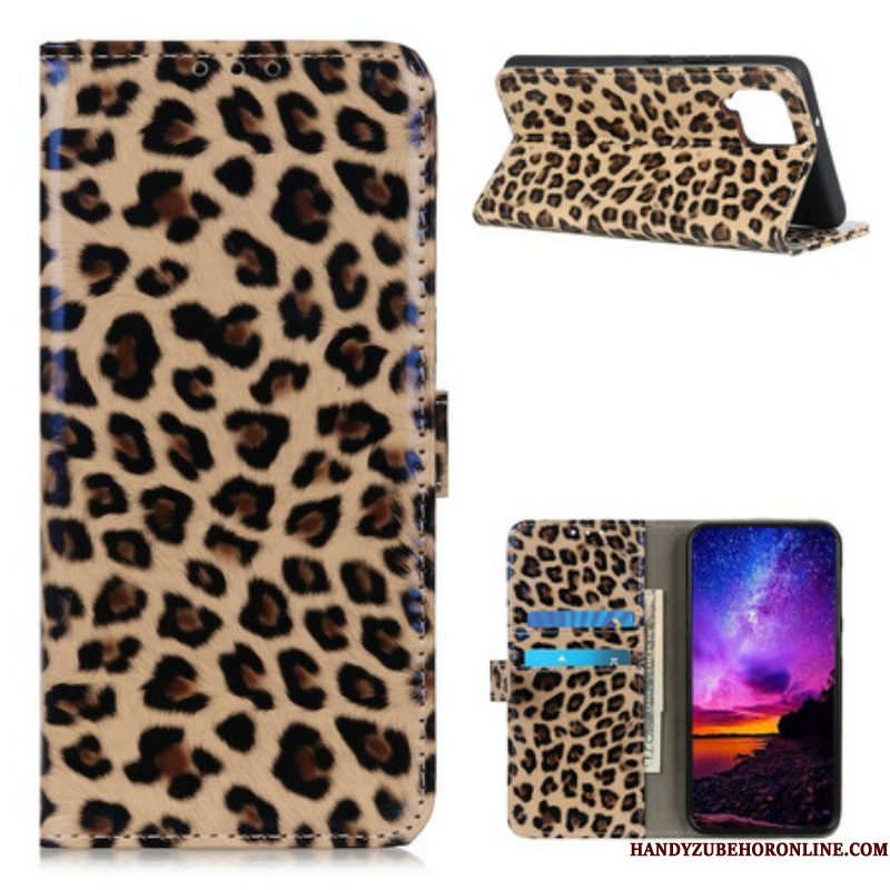 Folio-hoesje voor Samsung Galaxy A42 5G Luipaard