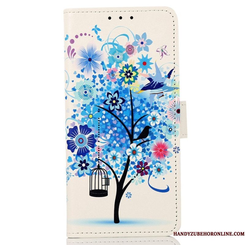 Folio-hoesje voor Samsung Galaxy M13 Bloeiende Boom