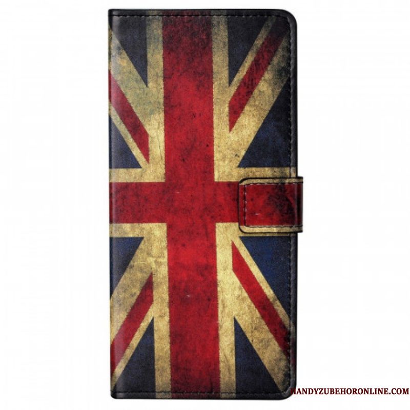 Folio-hoesje voor Samsung Galaxy M23 5G Engelse Vlag