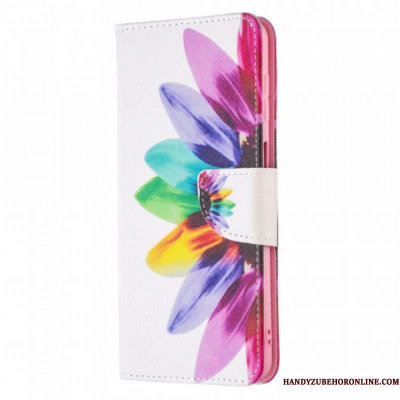 Folio-hoesje voor Samsung Galaxy M52 5G Bloem