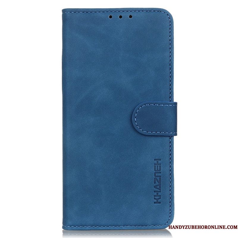 Folio-hoesje voor Samsung Galaxy M53 5G Khazneh Vintage Leereffect