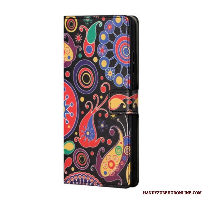 Folio-hoesje voor Samsung Galaxy S21 5G Galaxy-ontwerp