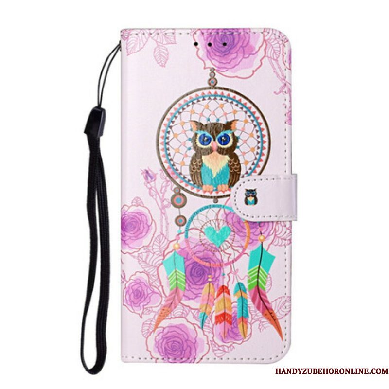 Folio-hoesje voor Samsung Galaxy S21 5G Koning Uil