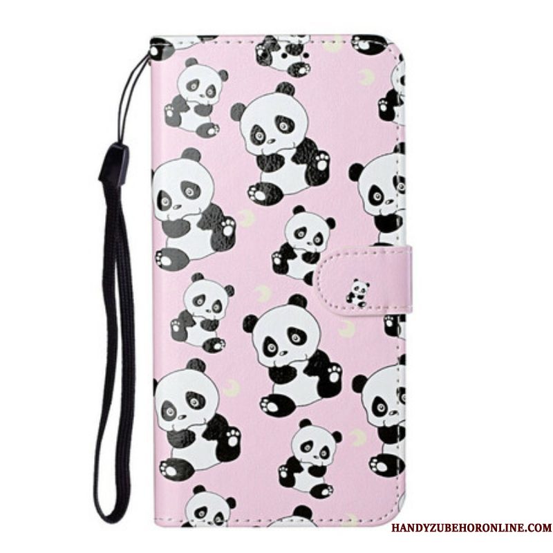 Folio-hoesje voor Samsung Galaxy S21 5G Welke Panda's