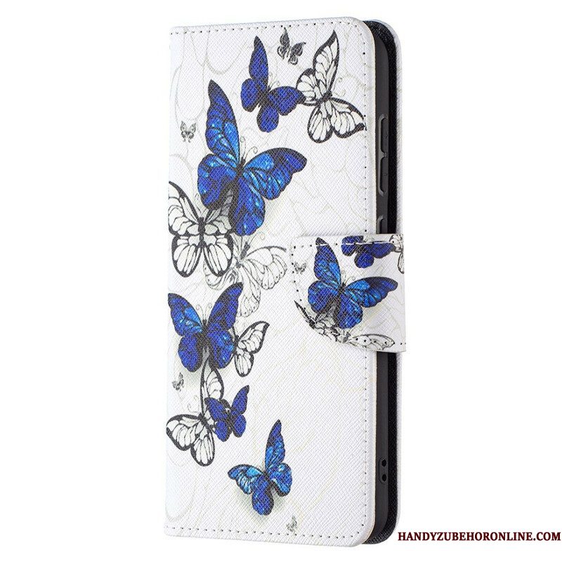 Folio-hoesje voor Samsung Galaxy S21 FE Prachtige Vlinders