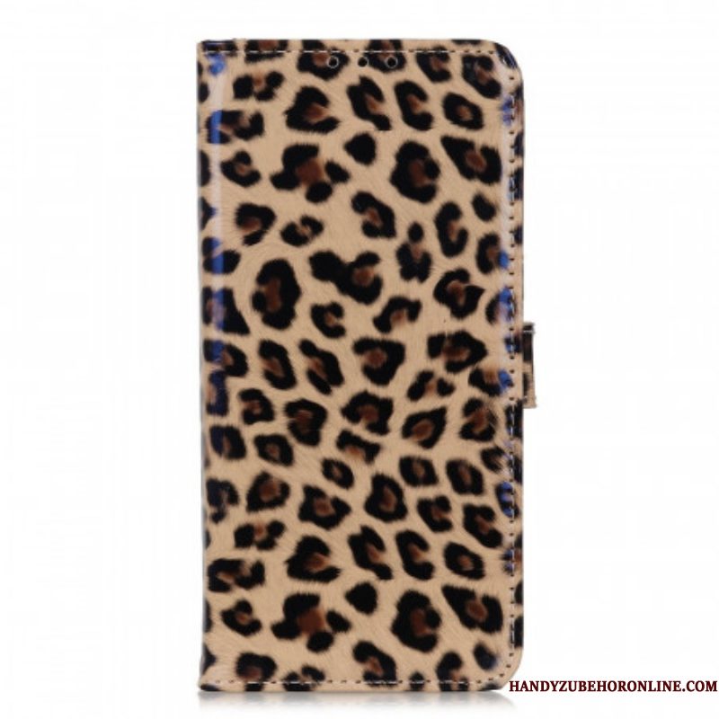 Folio-hoesje voor Samsung Galaxy S22 Plus 5G Luipaard