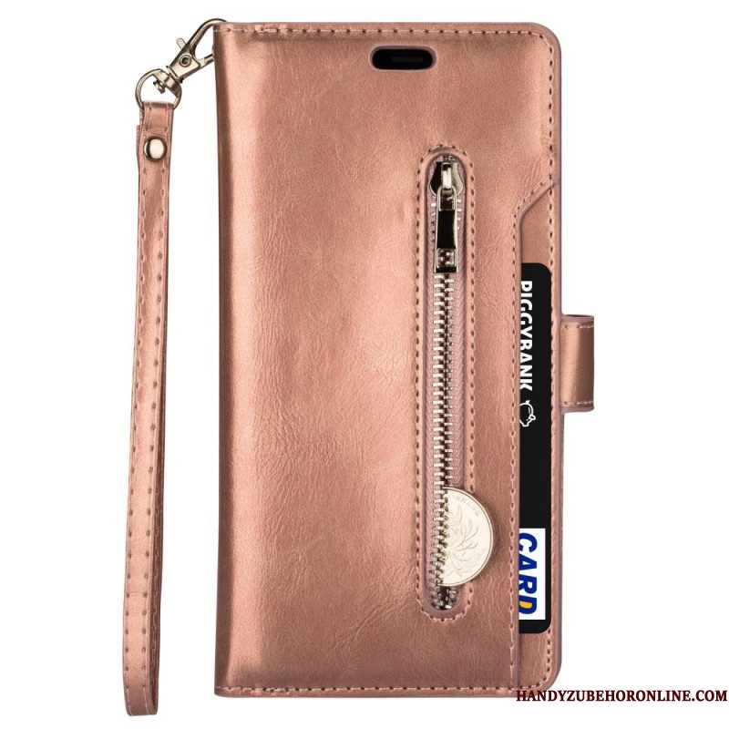 Folio-hoesje voor Samsung Galaxy S22 Plus 5G Portemonnee & Lanyard