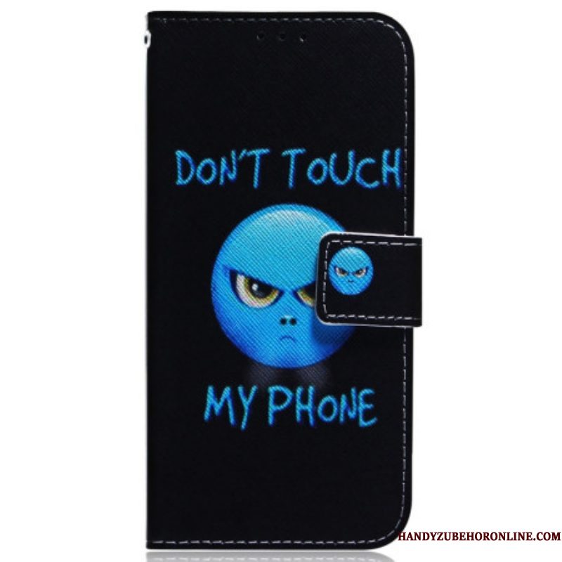 Folio-hoesje voor Samsung Galaxy S23 5G Emoji-telefoon