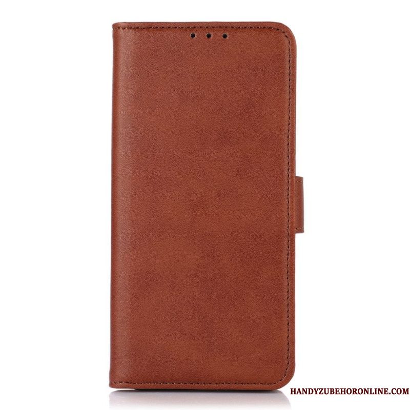 Folio-hoesje voor Samsung Galaxy S23 5G Leren Styling