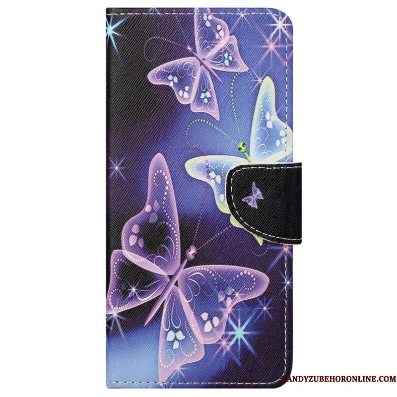 Folio-hoesje voor Samsung Galaxy S23 5G Sublieme Vlinders
