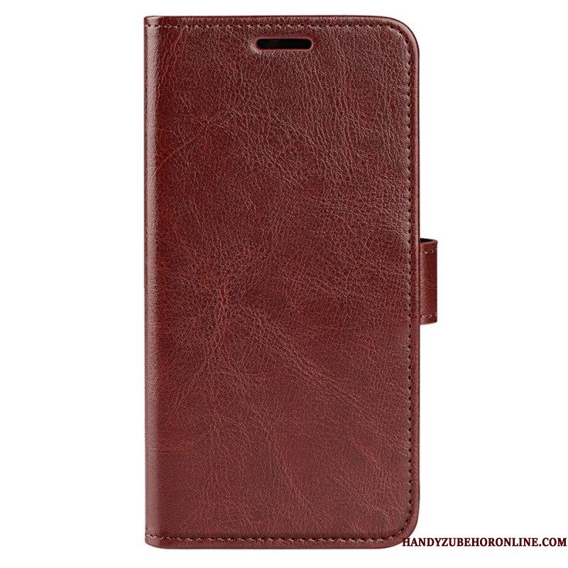 Folio-hoesje voor Samsung Galaxy S23 5G Vintage Leereffect