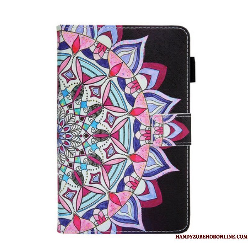 Folio-hoesje voor Samsung Galaxy Tab A7 Lite Grafische Mandala