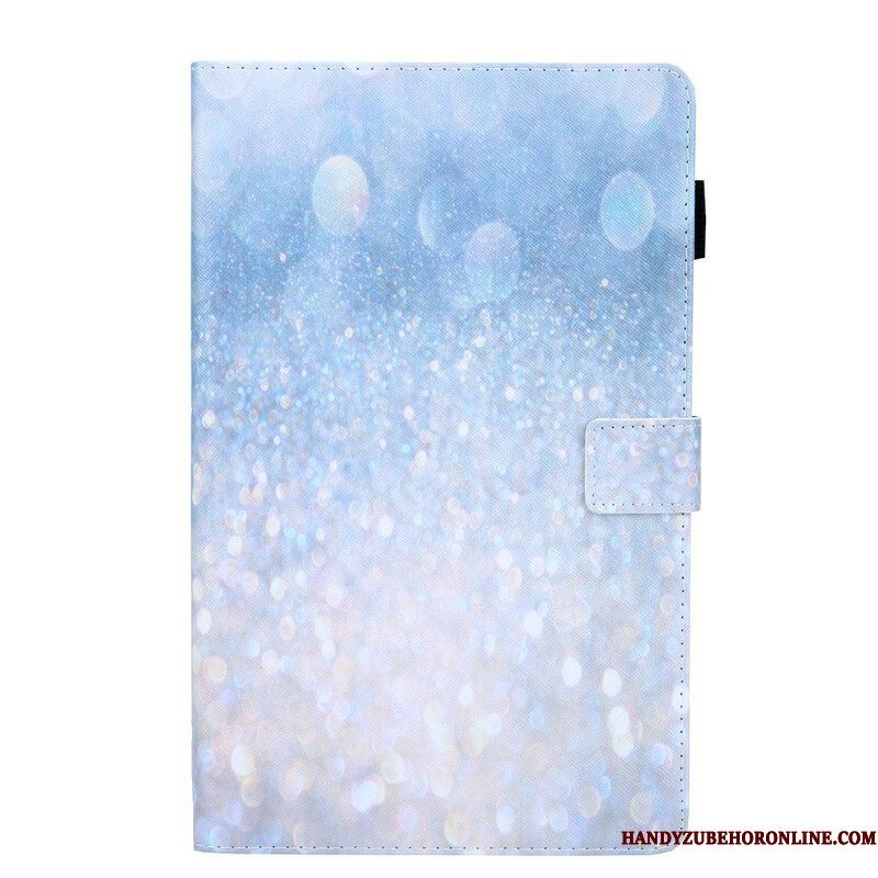 Folio-hoesje voor Samsung Galaxy Tab A7 Lite Pailletten Element